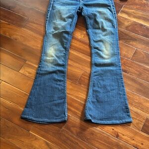 True Religion Dark Blue Flare Jeans